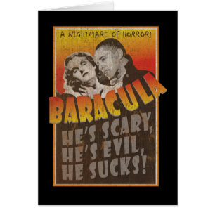 Baracula - affiche de film de Barack Obama