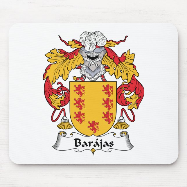 Barajas-Familienwappen Mousepad (Vorne)