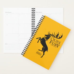 Baratheon Sigil - Ours is the Fury Planer