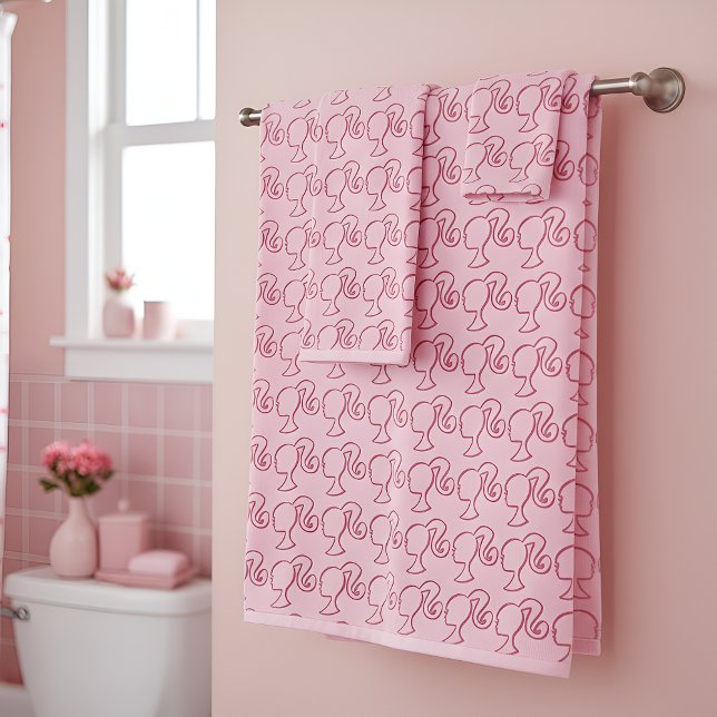 Barb Bath Towel Set (Créateur téléchargé)