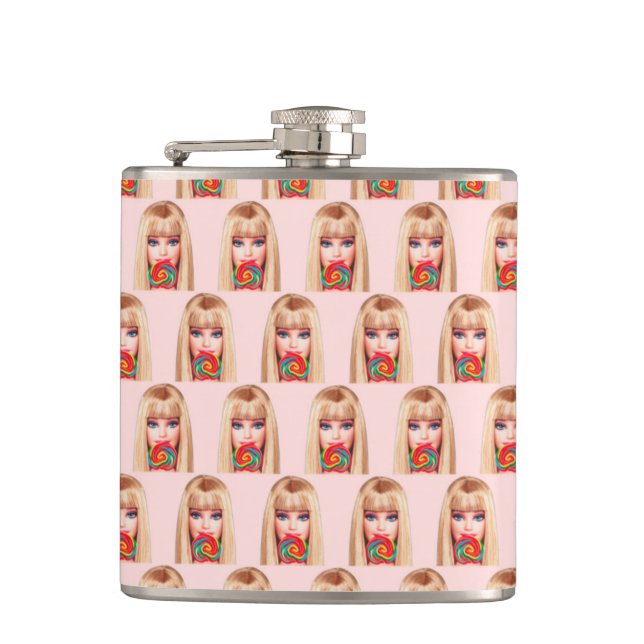 Barb Flask Flachmann (Vorderseite)