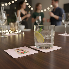 Barb Paper Coaster Untersetzer