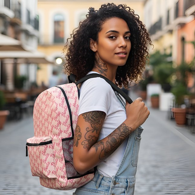 Barb Printed Backpack Bedruckter Rucksack (Von Creator hochgeladen)