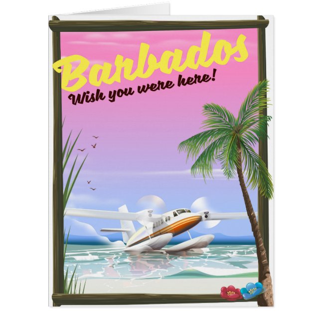 Barbade - vous êtes ici souhait! (Devant)