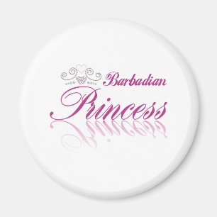 Barbadische Prinzessin Magnet