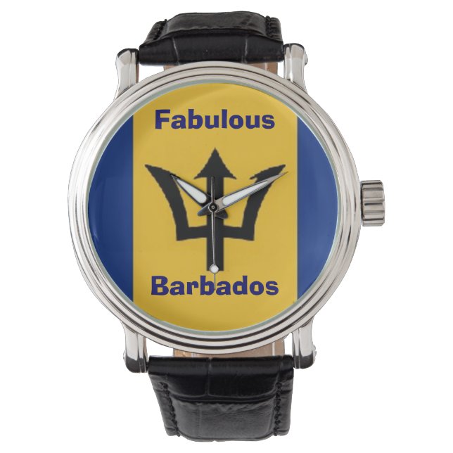Barbados Armbanduhr (Vorderseite)