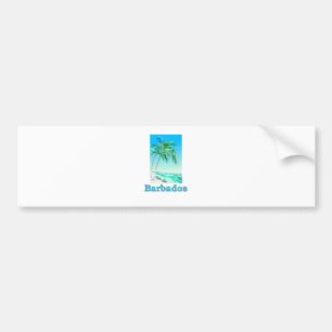 Barbados Autoaufkleber