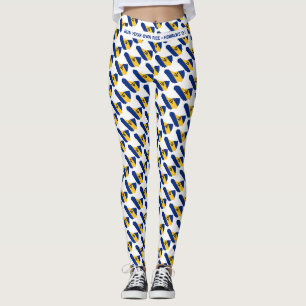 BARBADOS Christlich Custom LAUFEN SIE IHRE EIGENE Leggings