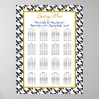 BARBADOS Custom Wedding Empfang 160 Sitzplan