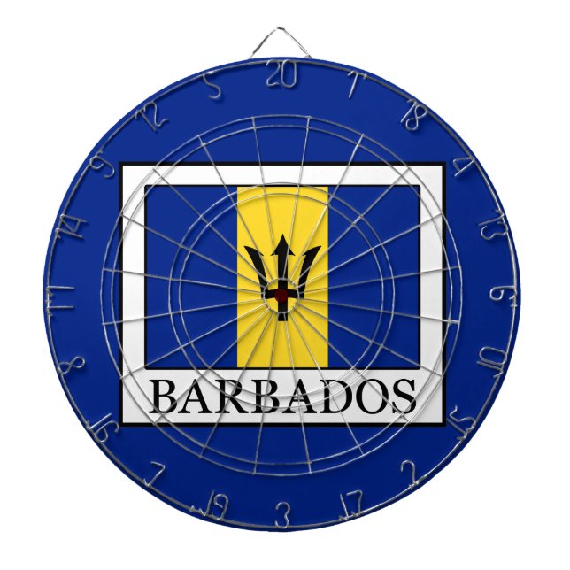 Barbados Dartscheibe (vorne)