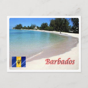Barbados - Der Strand - Postkarte