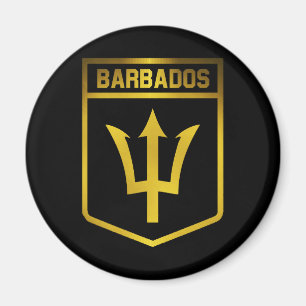 Barbados Emblem Magnet
