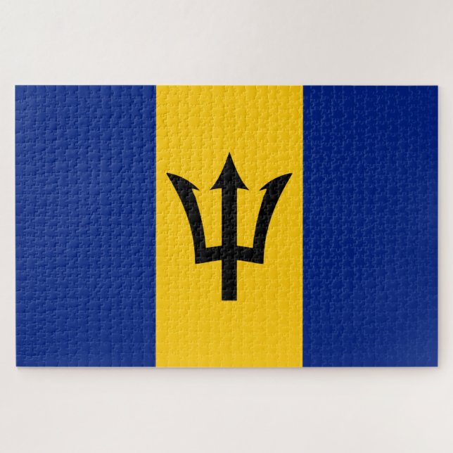 Barbados Flag (Horizontal)