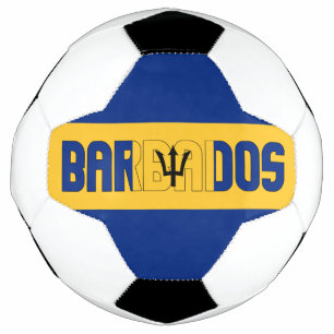 Barbados Flag Bicolor Patriotic  Fußball
