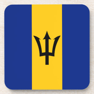 Barbados Flag Getränkeuntersetzer