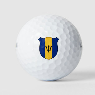 Barbados Flag Grand Patriotic Golfball