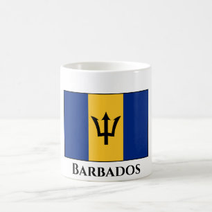 Barbados Flag Kaffeetasse
