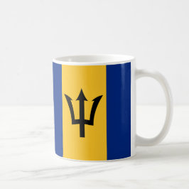 Barbados Flag Keramik Tasse