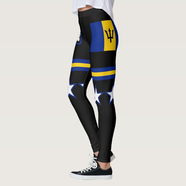 Barbados Flag Leggings (Links)