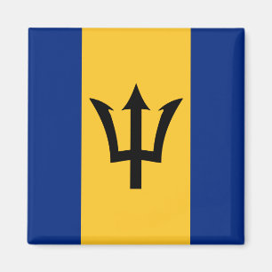 Barbados Flag Magnet
