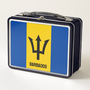 Barbados Flag Metall Brotdose