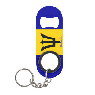 Barbados Flag Mini Flaschenöffner