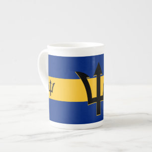 Barbados Flag Prozellantasse