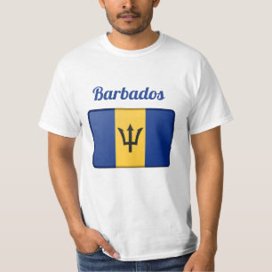 Barbados Flag T - Shirt