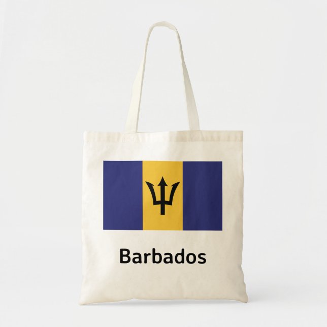 Barbados Flag Tragetasche (Vorne)