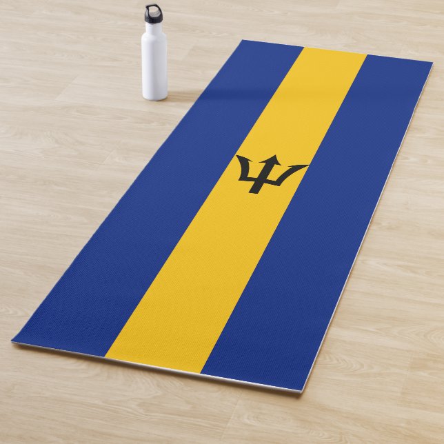 Barbados Flag Yogamatte (Beispiel)