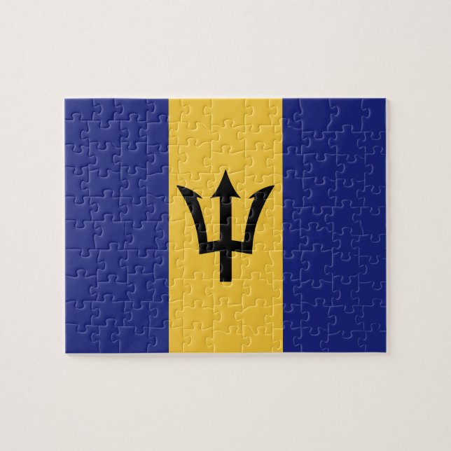Barbados-Flagge (Horizontal)