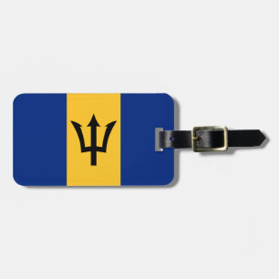 Barbados-Flagge Gepäckanhänger
