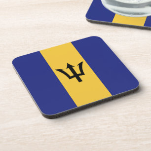Barbados-Flagge Getränkeuntersetzer