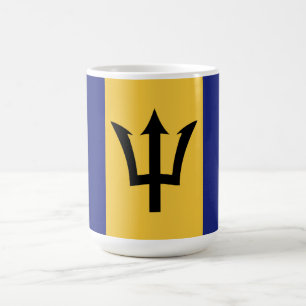 Barbados-Flagge Kaffeetasse