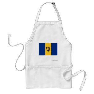 Barbados-Flagge Schürze