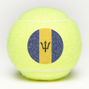 Barbados-Flagge Tennisbälle