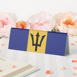 Barbados-Flagge Tischaufsteller