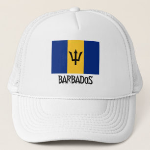 Barbados-Flagge Truckerkappe