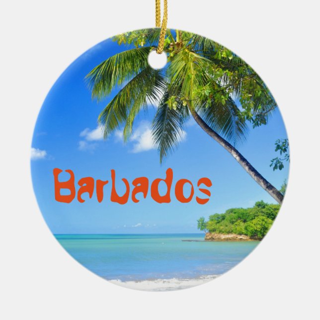 Barbados Keramikornament (Vorne)