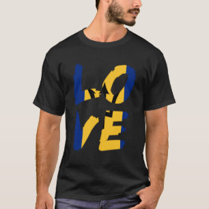Barbados Liebe Barbados Flag Urlaub Barbados T-Shirt