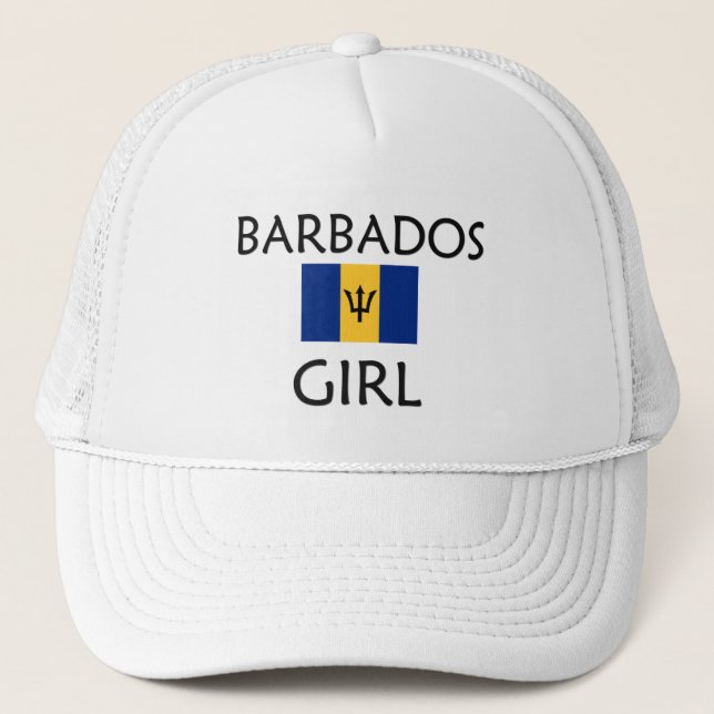 BARBADOS-MÄDCHEN TRUCKERKAPPE (Vorderseite)