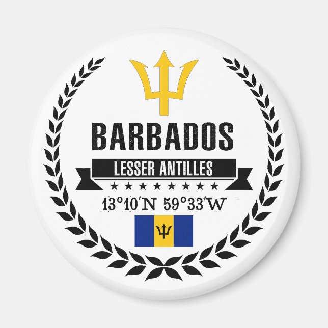 Barbados Magnet (Vorne)
