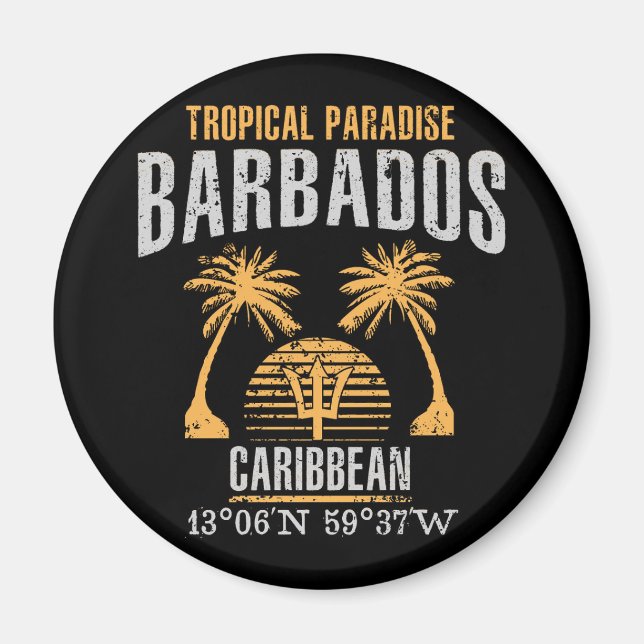 Barbados Magnet (Vorne)