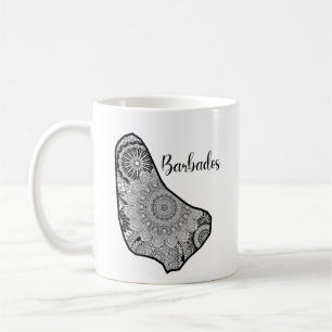 Barbados MandaLa Karte Kaffeetasse