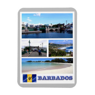 Barbados - Mosaik - Magnet