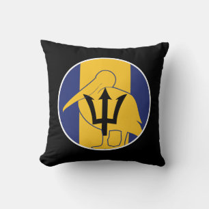Barbados Pelican Barbadian National Animal Flag Kissen