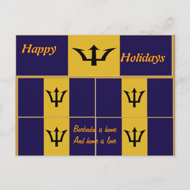 Barbados Postkarten (Vorderseite)