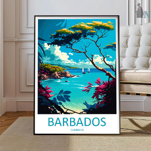 Barbados Reise Druck Wand Kunst Barbados Wand Häng