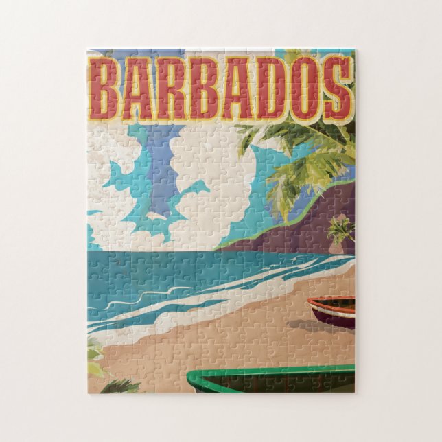 Barbados Reiseplakat (Vertikal)