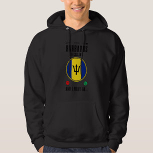 Barbados ruft und ich muss gehen   Barbadianische  Hoodie